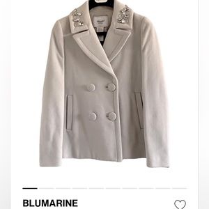 Blumarine Authentic Luxury Wool Coat | Made in Italy 🇮🇹 | Size EU 40 / US S |NEW